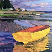 Anne Marie Harvey  - Waiting for the Tide, Savary Island