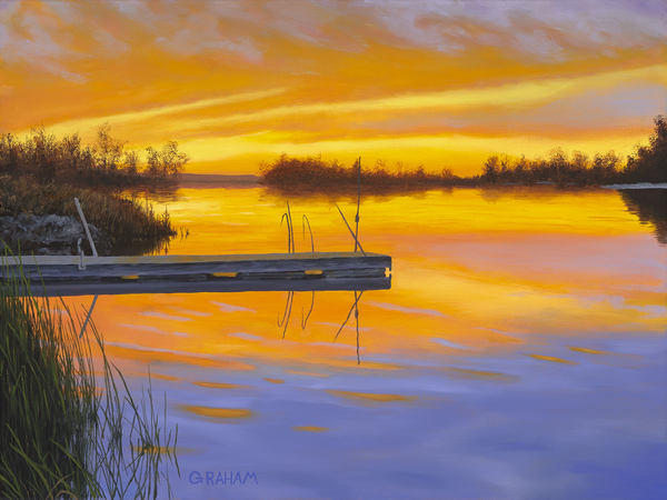 Graham Mckenzie - Netley Creek Sunrise