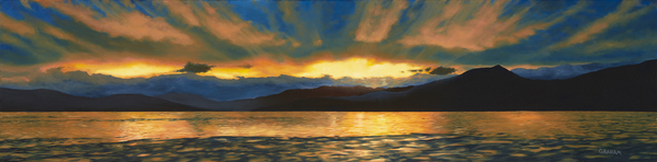 Graham Mckenzie - That Golden Moment 12x48