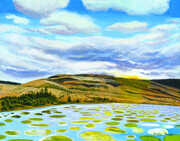 Dorothy Tinning - Spotted Lake, Sunshine
